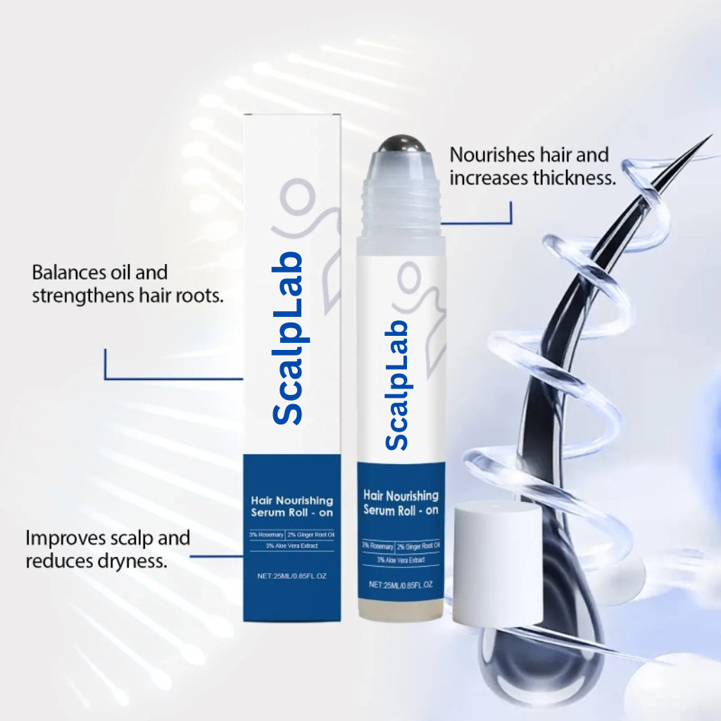 ScalpLab™ Rosemary Hair Revitalizing Serum (Roll-On)